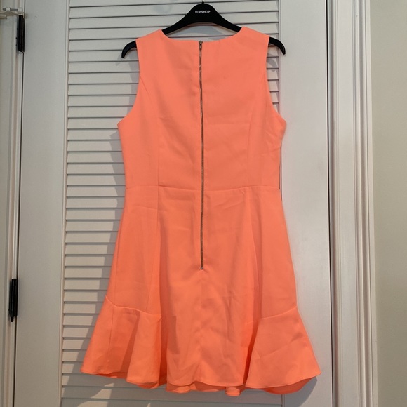Fabulous color! Zip back detail. UK bought Topshop dress. Great condition! - Picture 3 of 3
